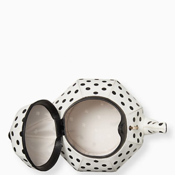 KATE SPADE TEA PARTY TEAPOT CROSSBODY NWT - Picture 5 of 11